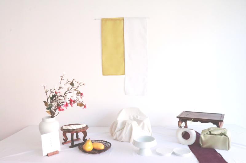 전통 백일상 돌상 (나무요정) - 100일상 돌상 한복 대여 모건테이블 울산 대구 포항