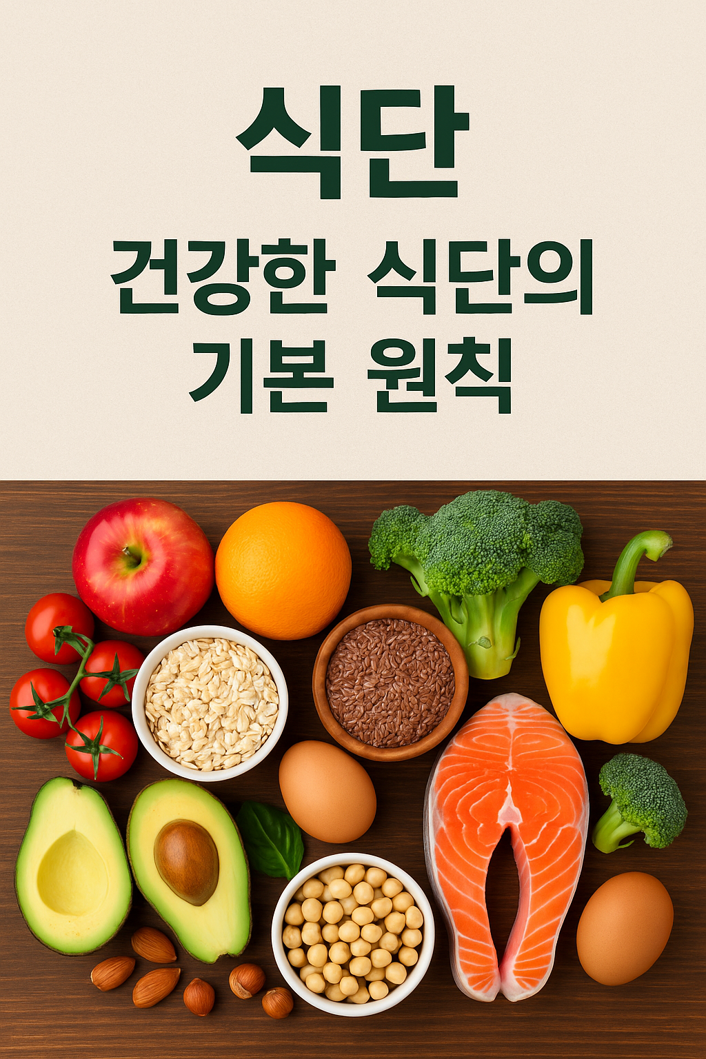 건강한식단의 기본원칙