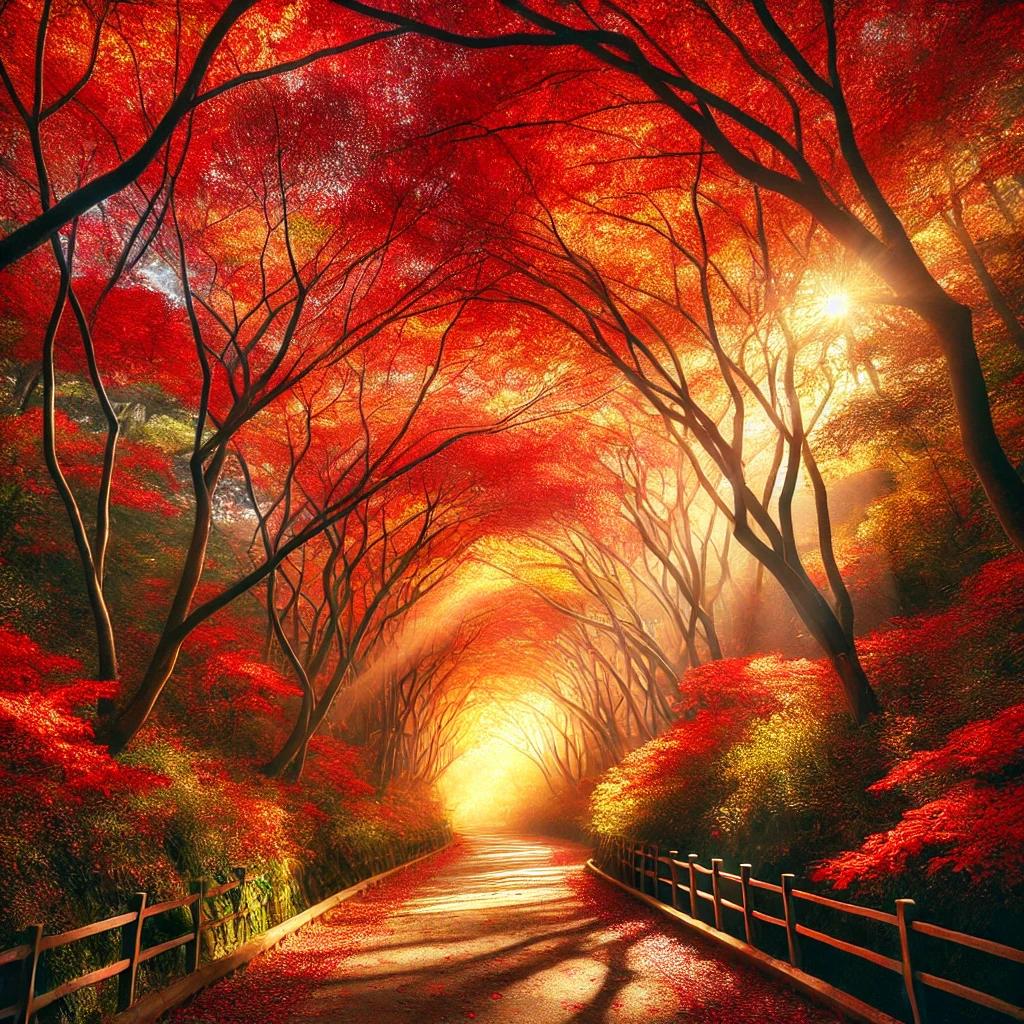 내장산 단풍터널길