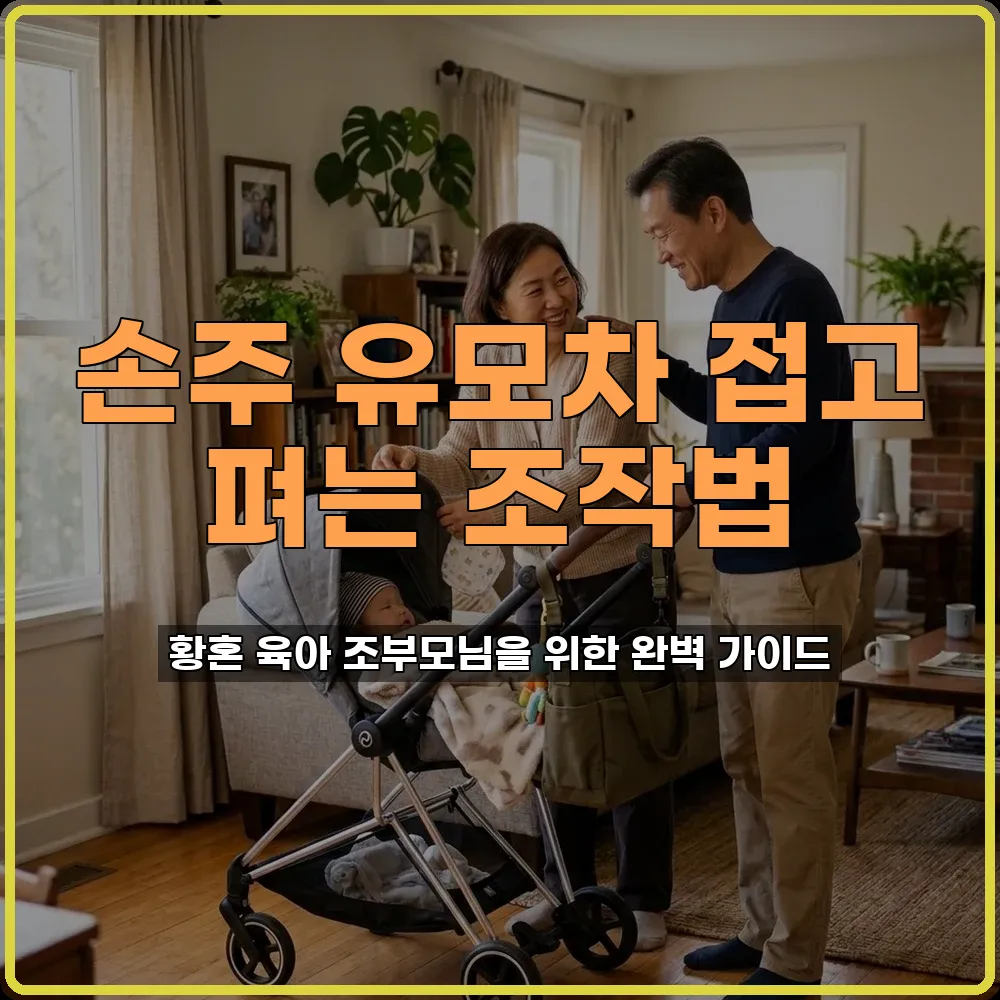 유모차조작법