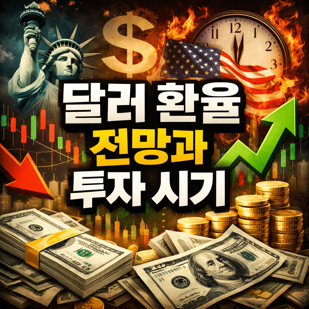 달러 환율 전망과 투자 시기