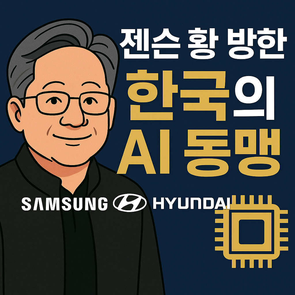 ‘한국을 바꾸는 GPU 대작전’ — 젠슨 황 방한이 삼성·하이닉스·현대차·금융시장에 주는 7가지 시사점
젠슨황,엔비디아,삼성전자,SK하이닉스,현대자동차,AI반도체,GPU,투자전략,비트코인,금시황