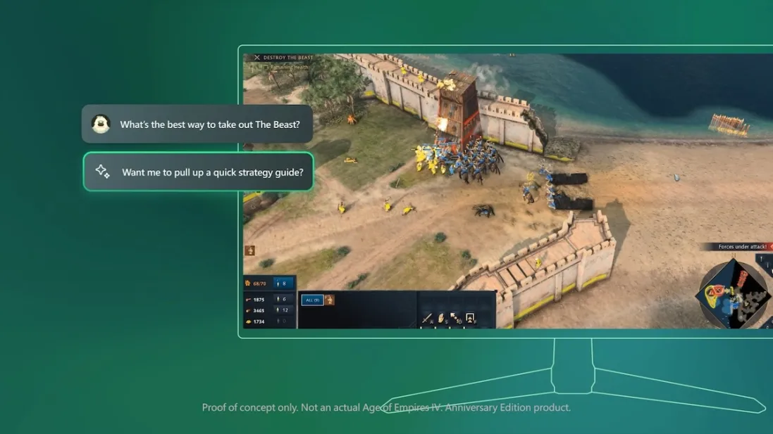 Xbox, 모바일용 AI 게임 코파일럿 출시 예고