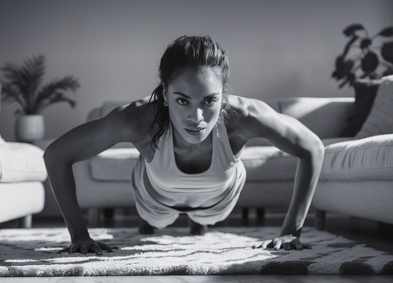 여성 홈 트레이닝