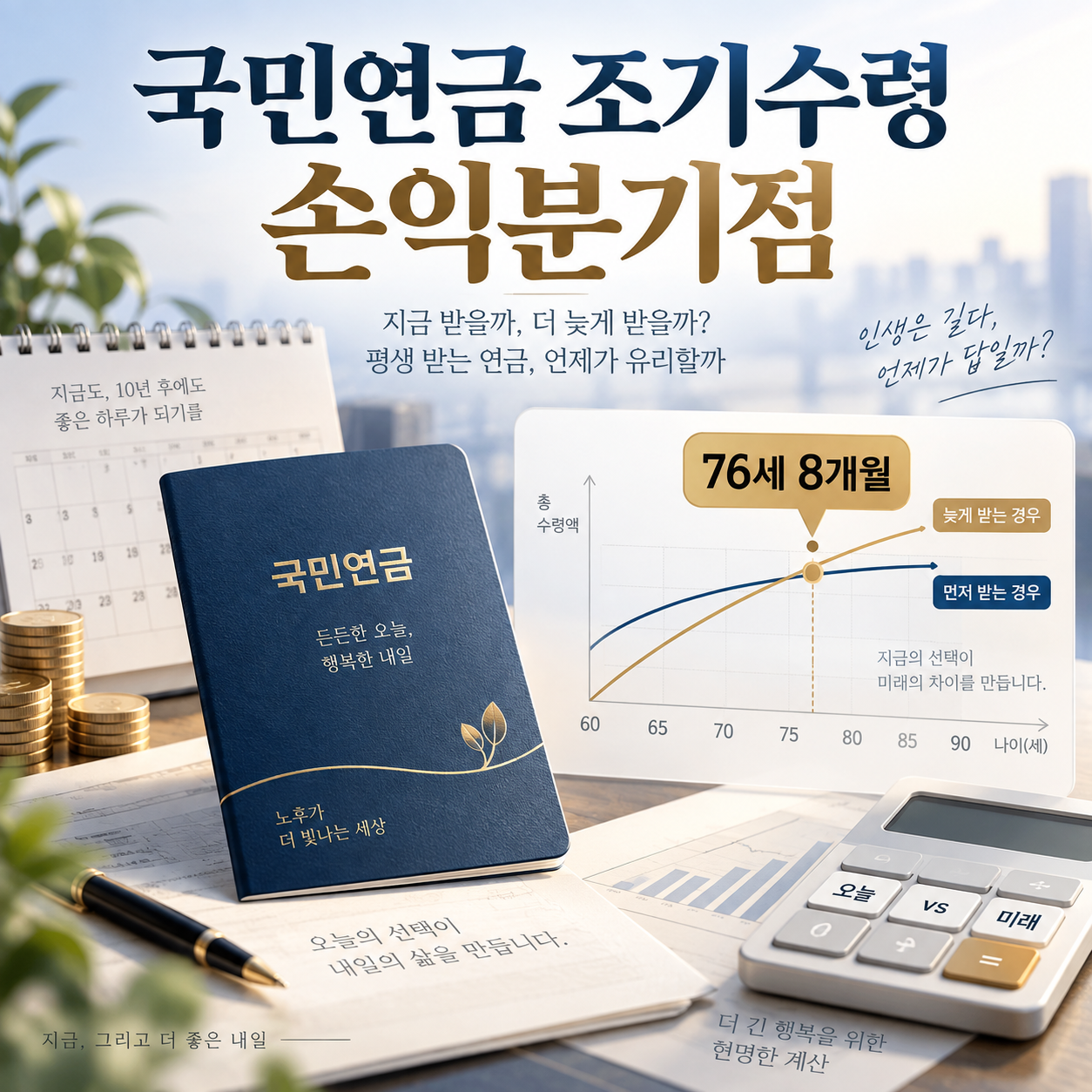 국민연금 조기수령 손익분기점