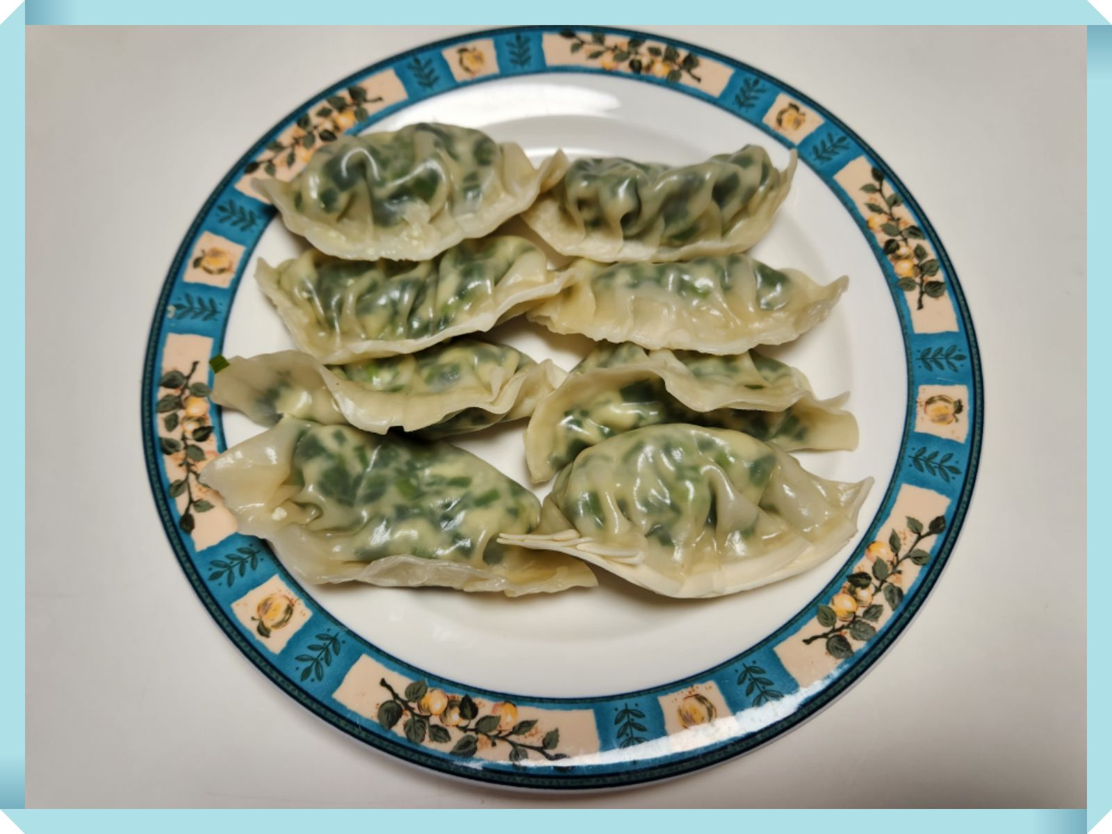 찜만두 완성