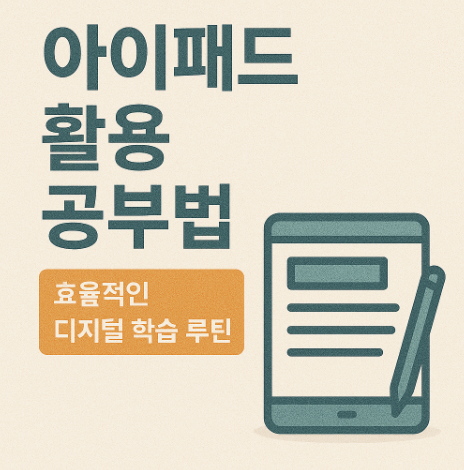 아이패드 활용 공부법