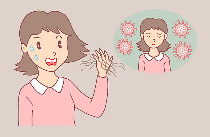 탈모로-고민중인-여성