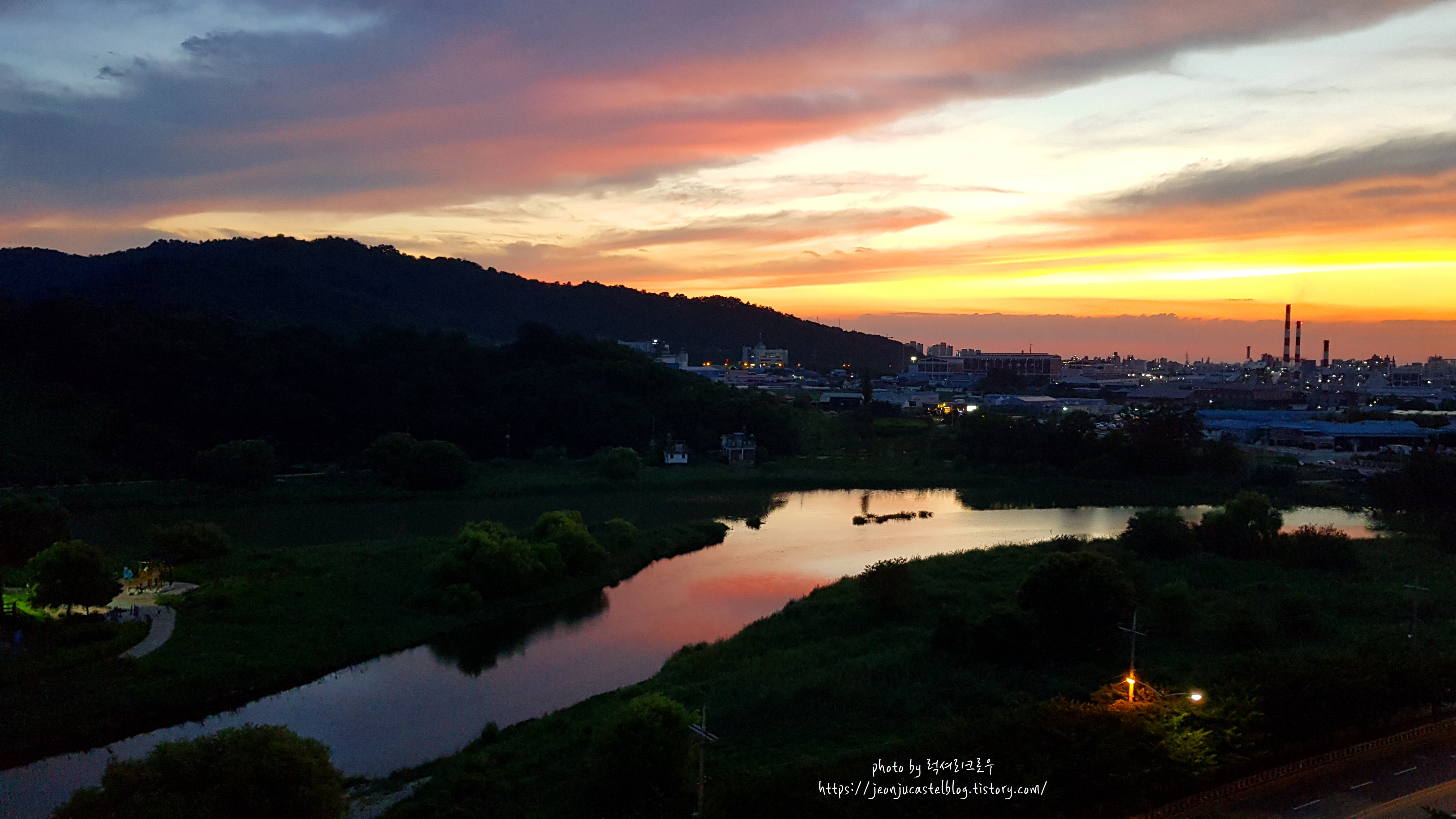 2021. 07. 23. 황방산 노을
