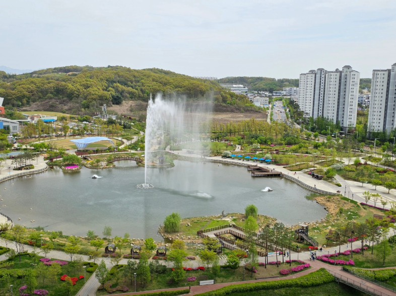 한강신도시 호수공원