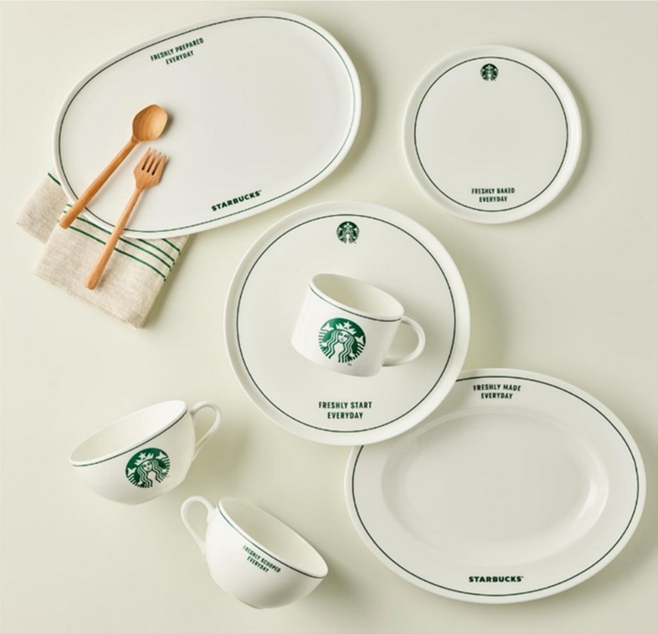 스타벅스 테이블웨어 그린라인 라인업