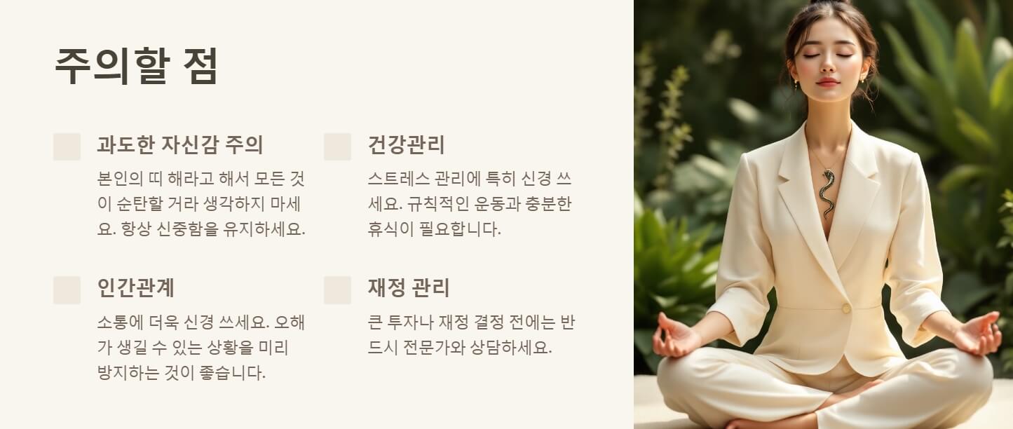 2025년 뱀띠