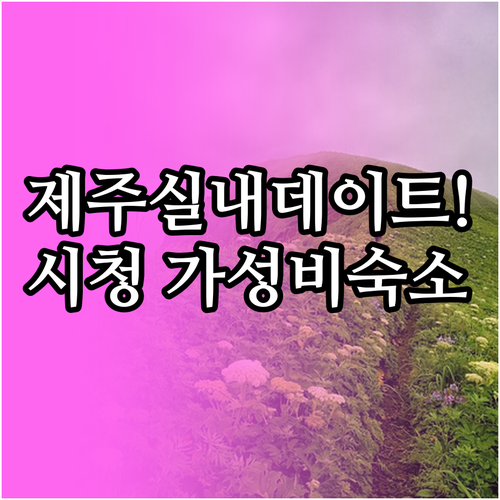 제주 중앙로 지하상가 동문시장 실내 ..