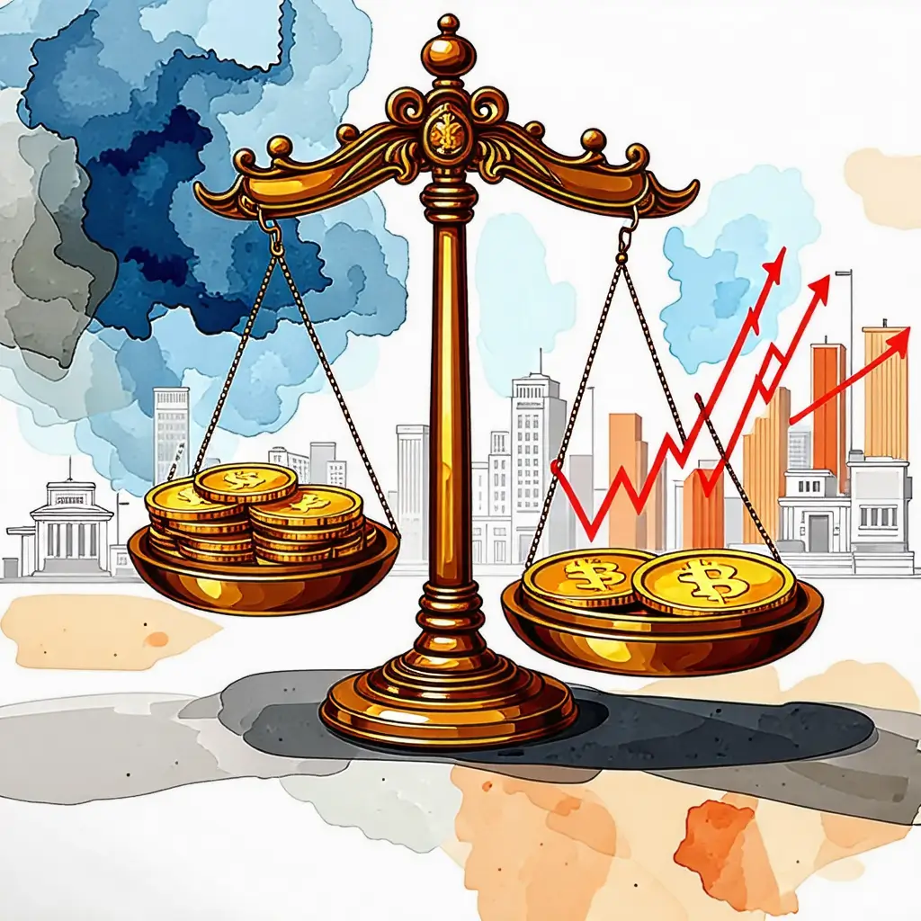 금리를 표현한 이미지