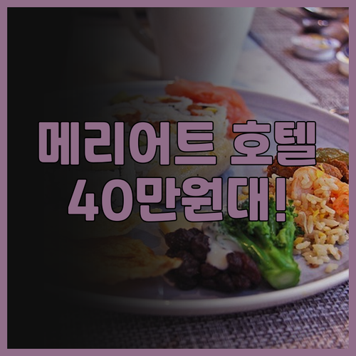 암스테르담 메리어트 호텔 후기 레이체..