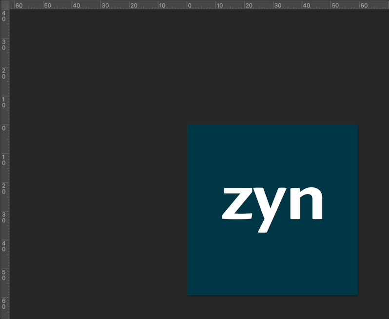 자도구에서 드래그 해서 안내선을 생성하는 모습이다.