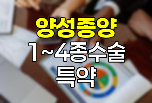 흥국화재 양성종양 1~4종수술 특약 심층 분석