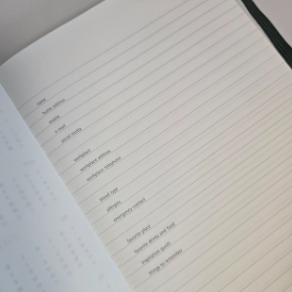 스타벅스 다이어리 속지