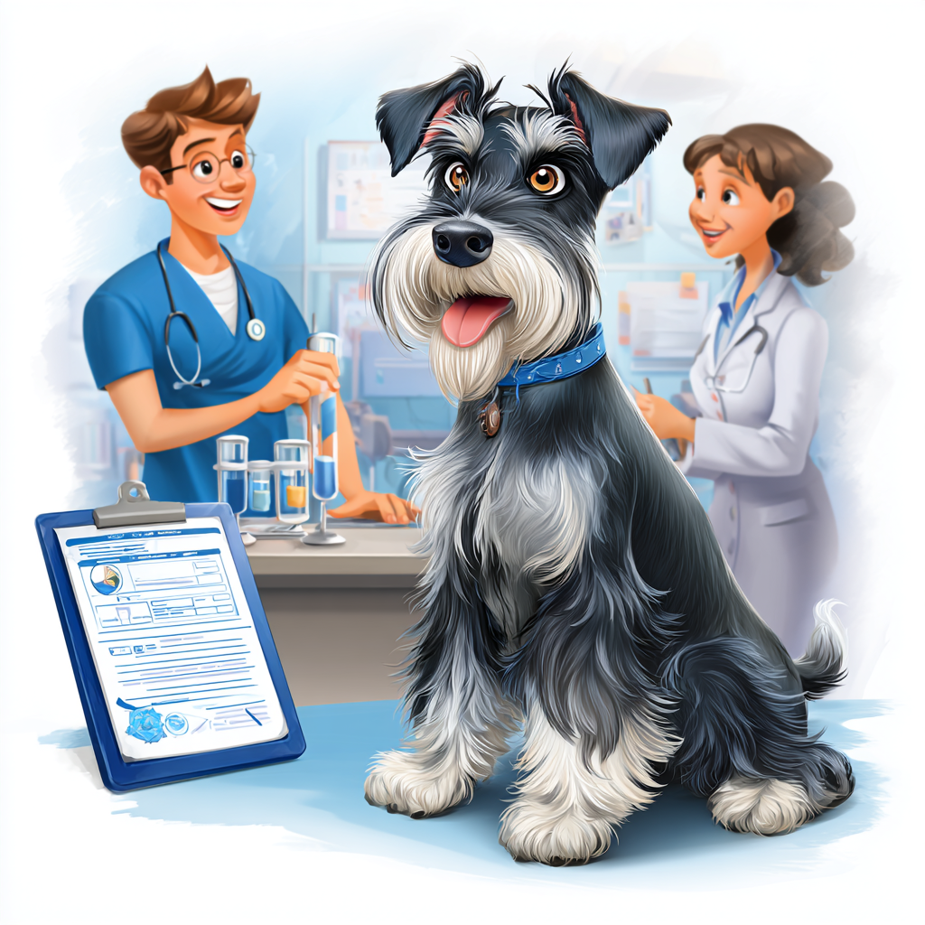 슈나우저 혈통서와 유전질환