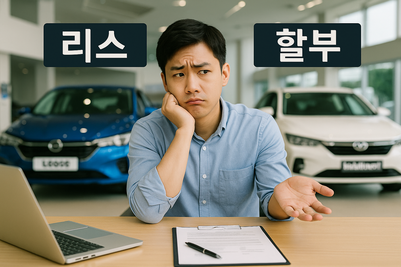 자동차 리스 할 부