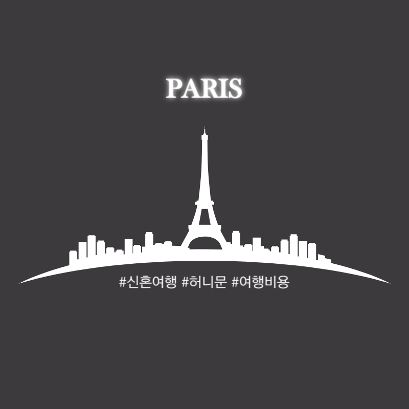 파리 신혼여행
