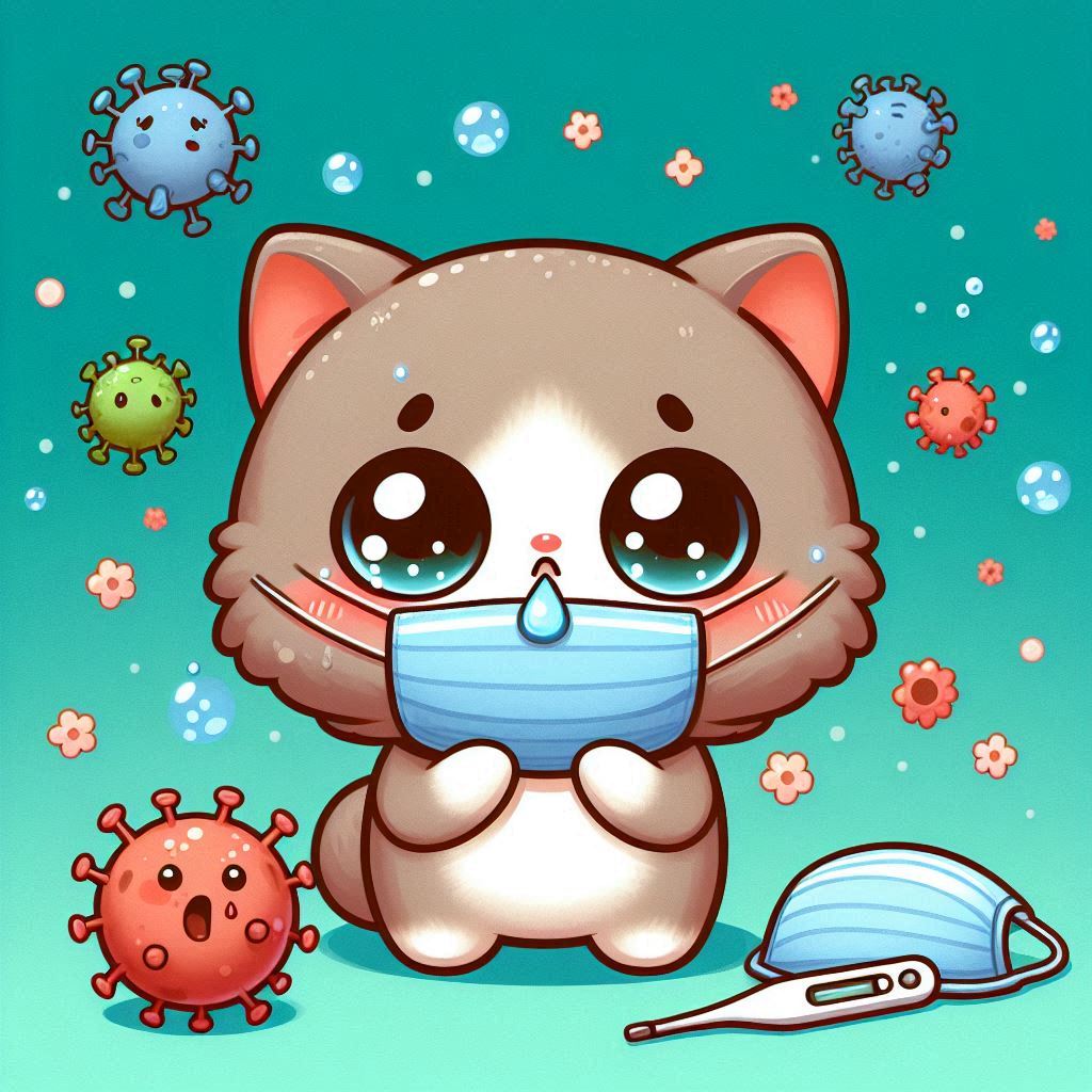 고양이 허피스8