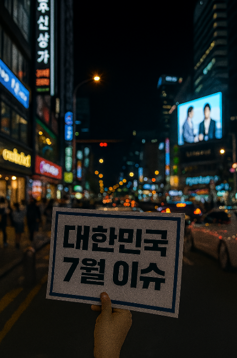 7월 대한민국 이슈 총정리 관련 사진