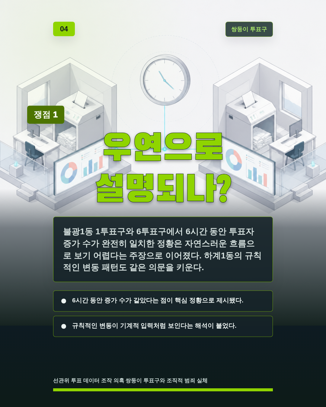 우연으로 설명되나?