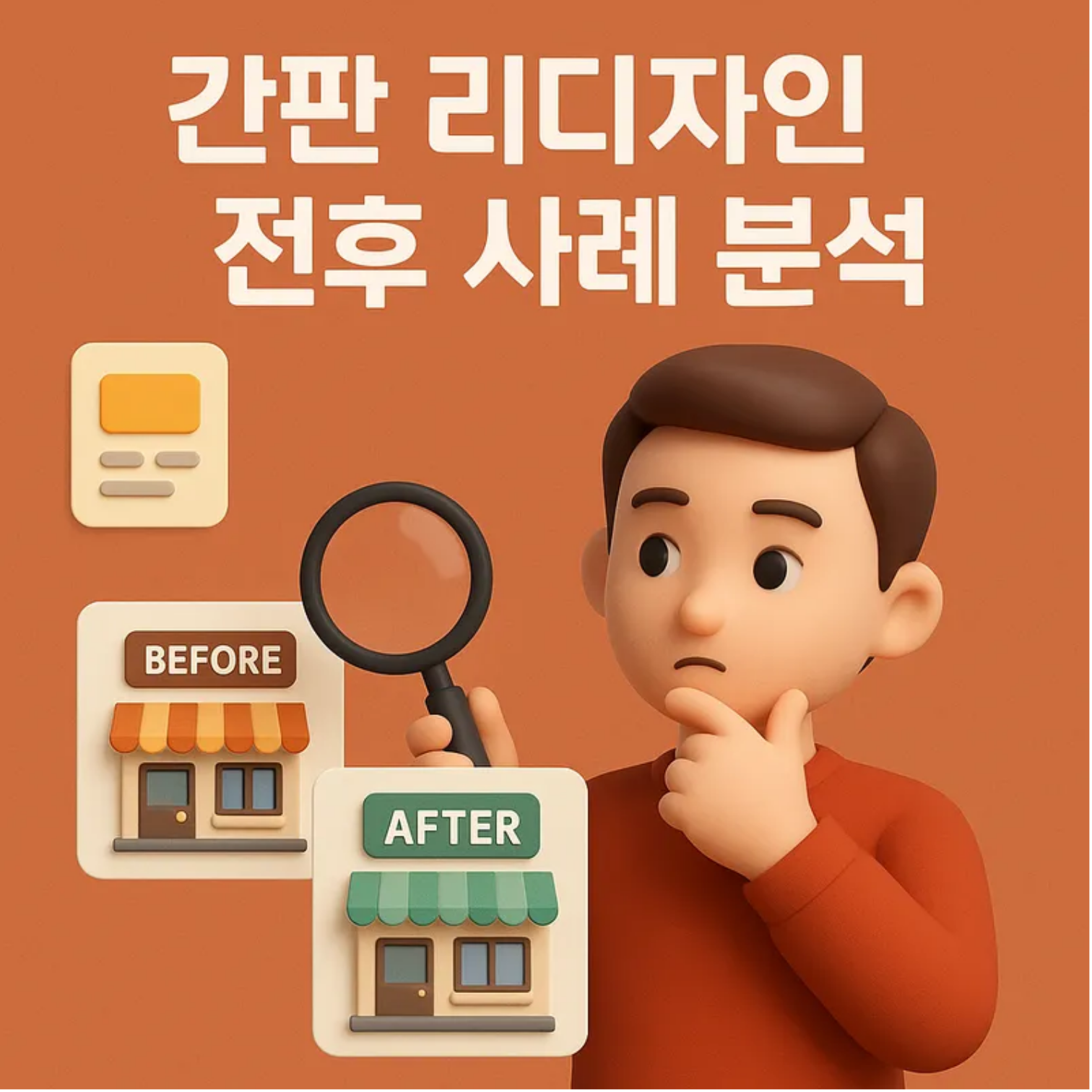 간판 리디자인 전후 사례 분석