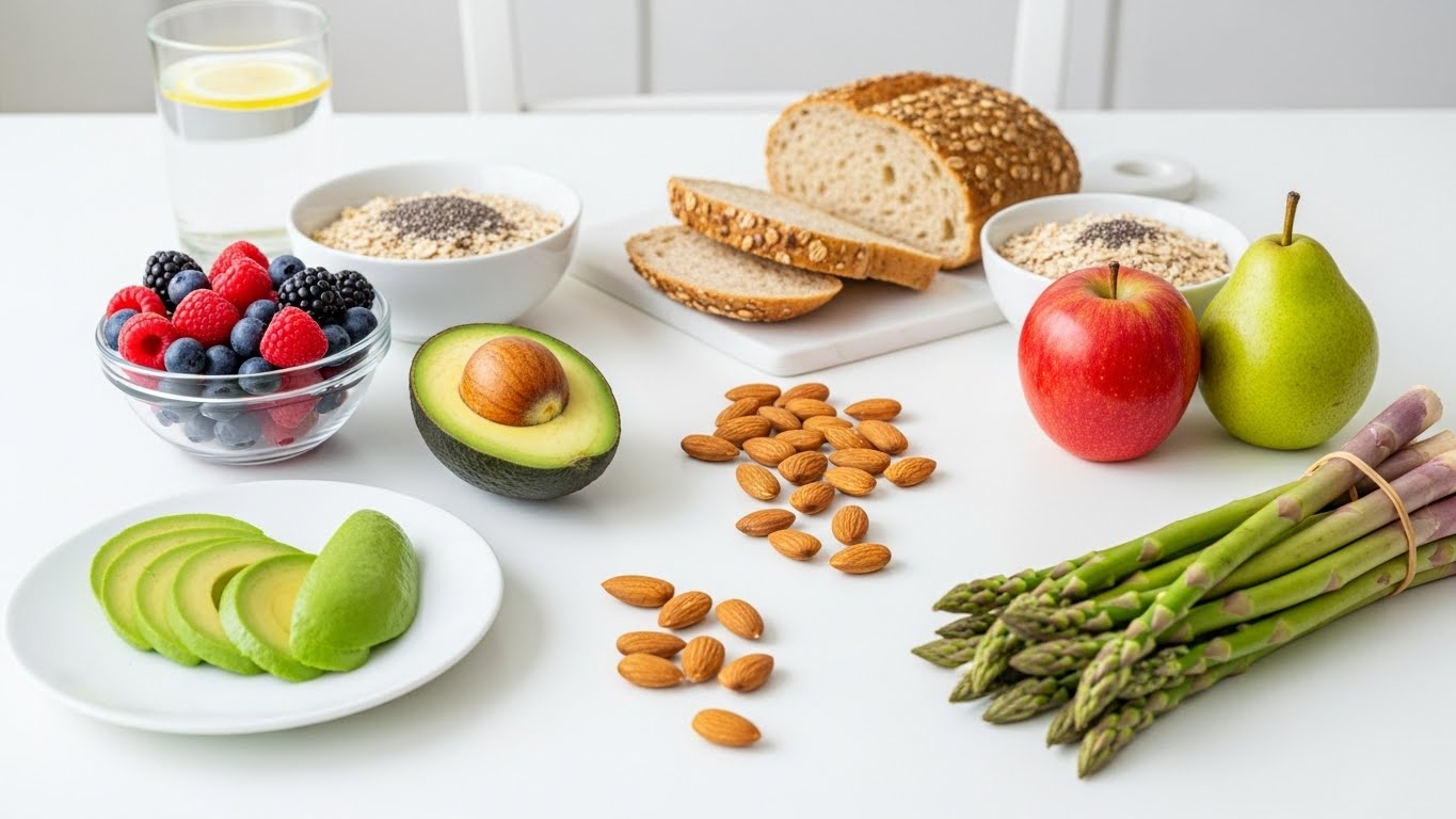 섬유질이 풍부한 음식들