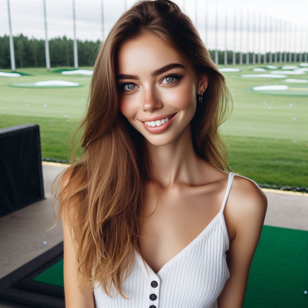 실외골프연습장 배경