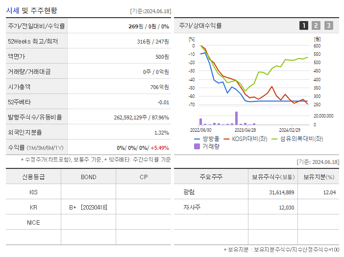 쌍방울_기업개요
