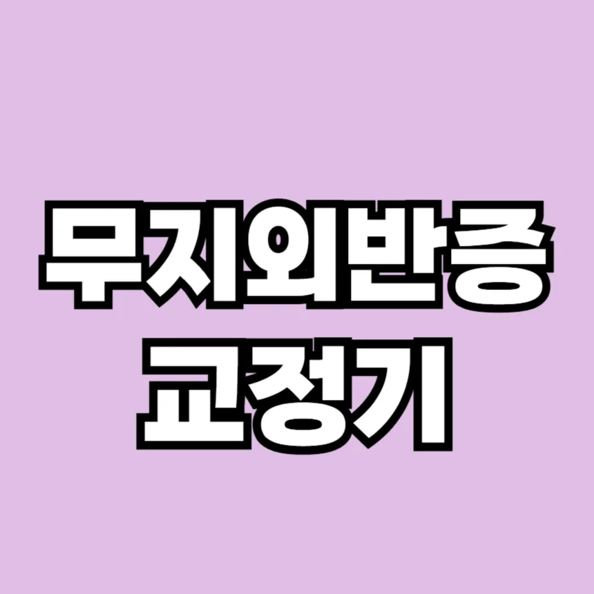 무지외반증 교정기