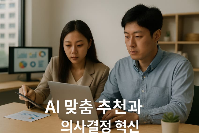 AI 맞춤 추천 의사결정 활용법