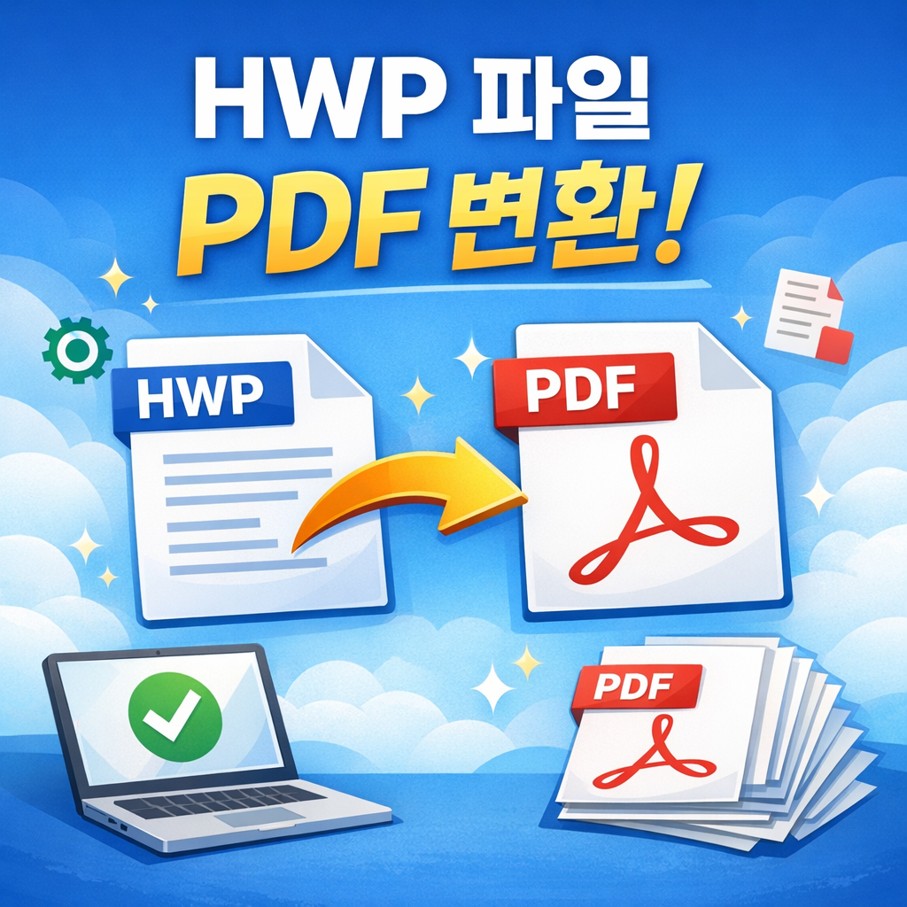 hwp pdf 변환