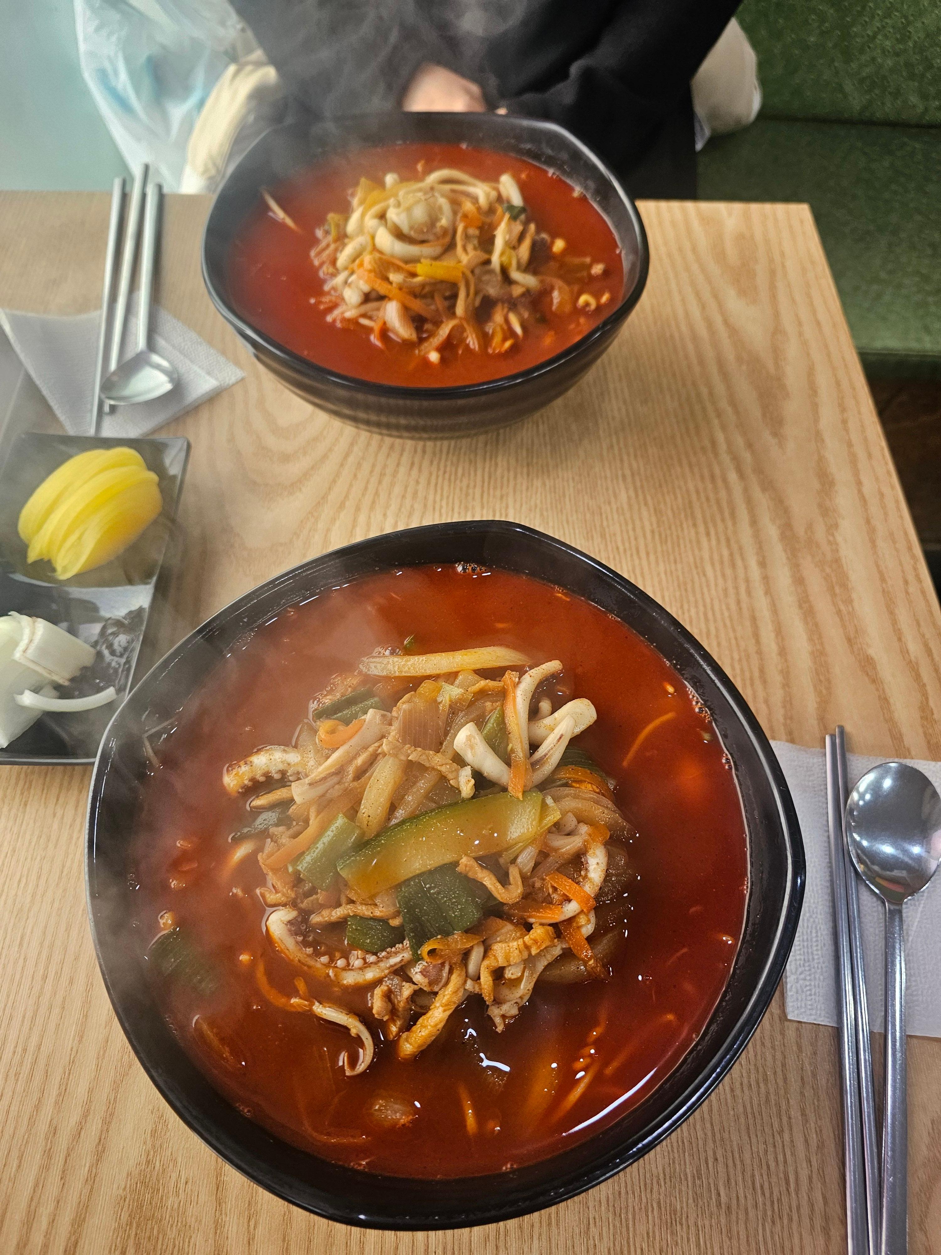 풍미짬뽕 보통맛