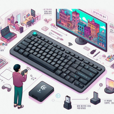 무선 키보드의 다양한 연결 방식과 실사용 환경