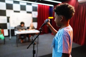 어린이영어스피치대회 모습