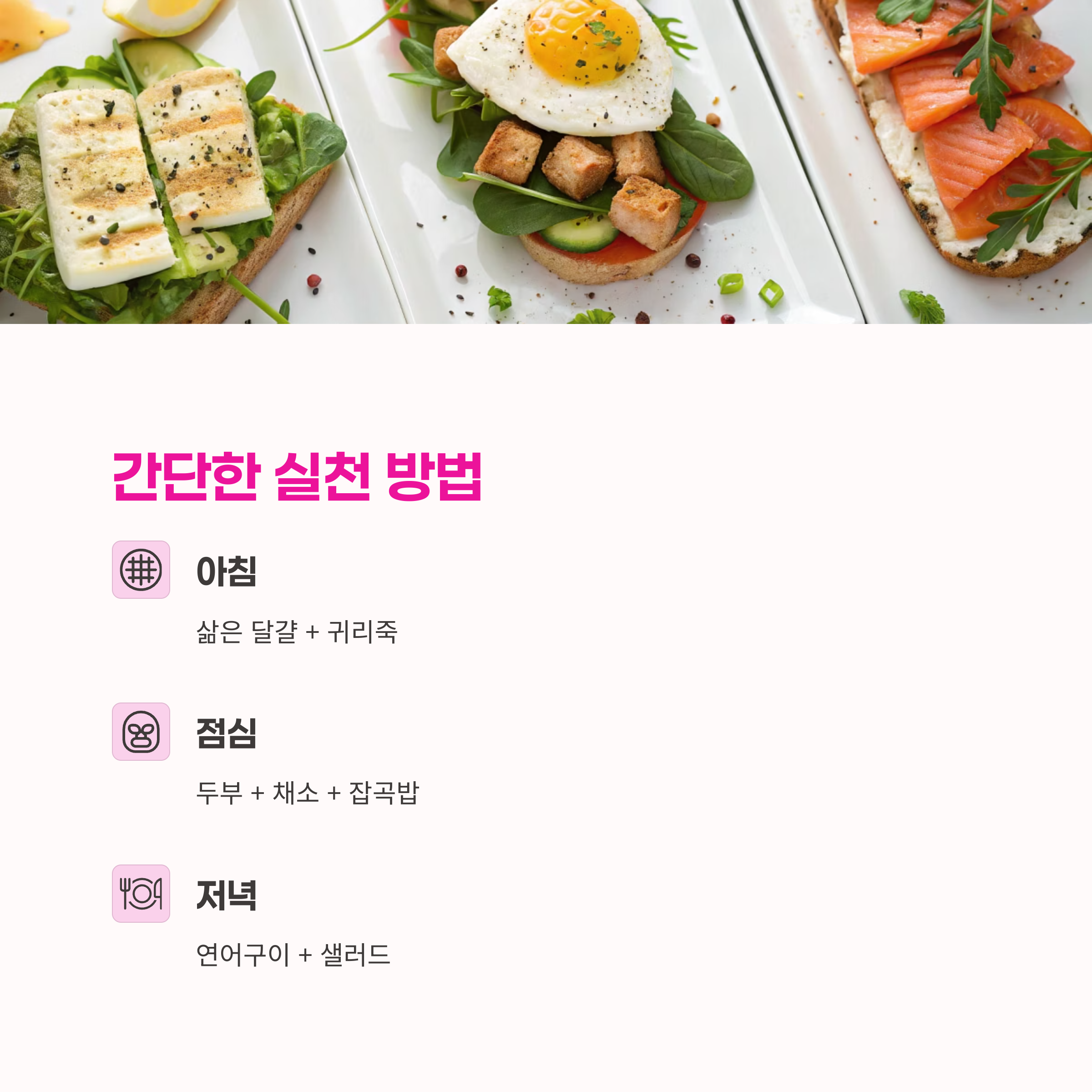 식단 관리,
