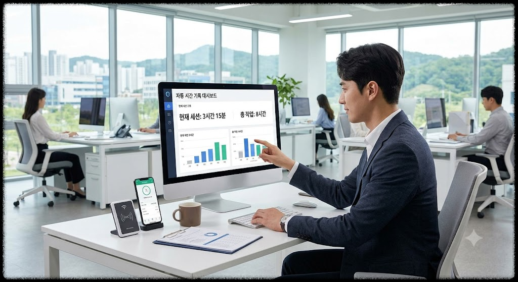 작업 시간 기록 자동화 방법