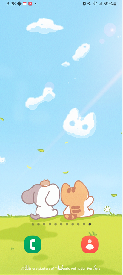 방법 1: 스마트폰 첫 화면에서 시작하기