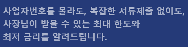 카카오뱅크 개인사업자 신용대출