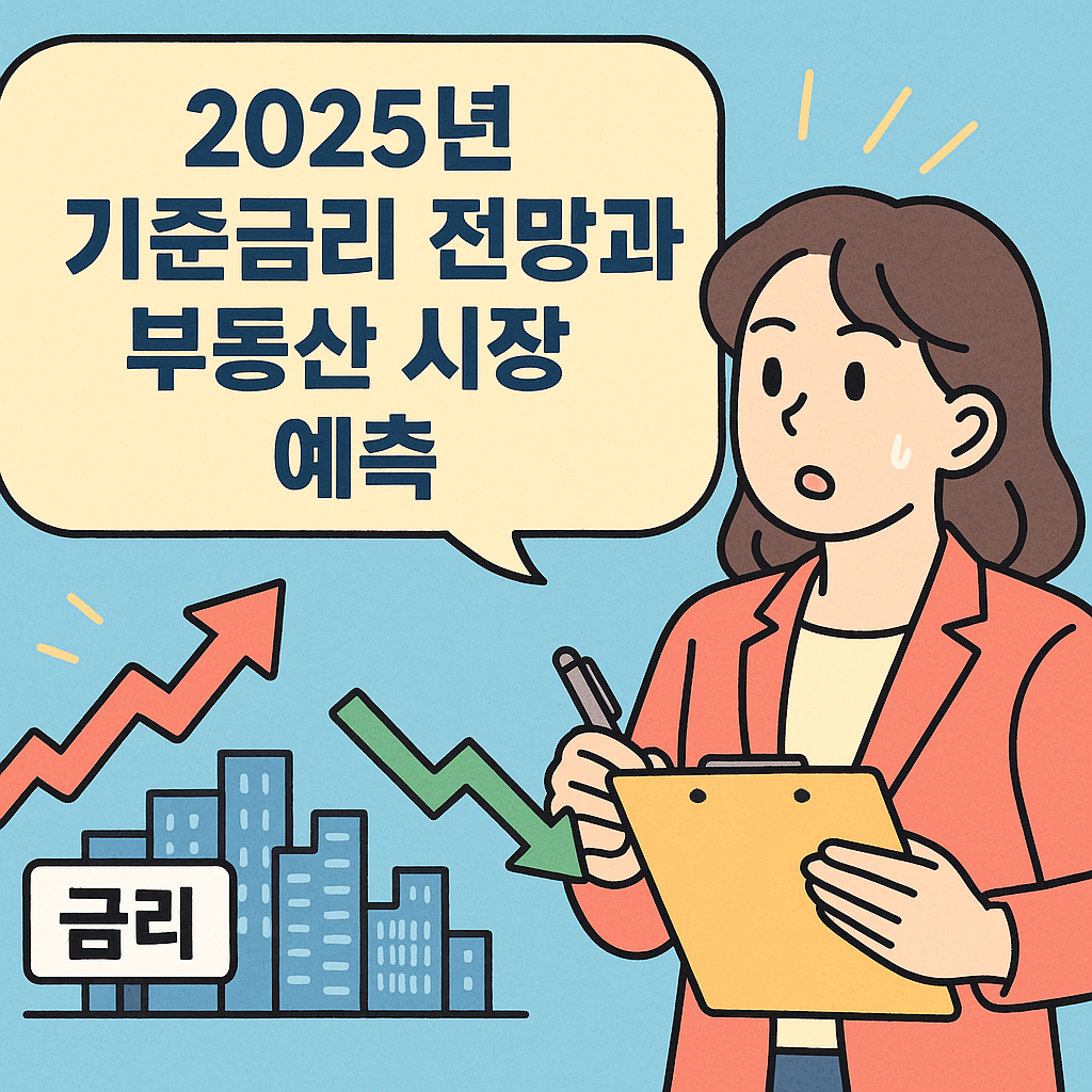 2025년 기준금리 전망과 부동산 시장 예측