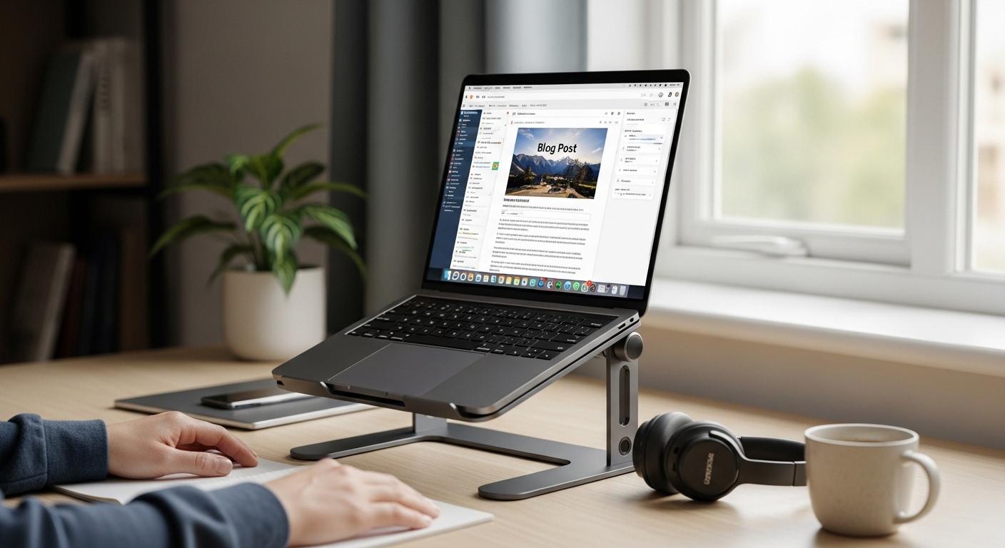 재택근무자 노트북 거치대 1달 사용 후기