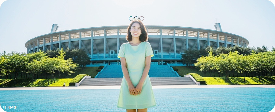 잠실 올림픽 주경기장의 청춘과 희망