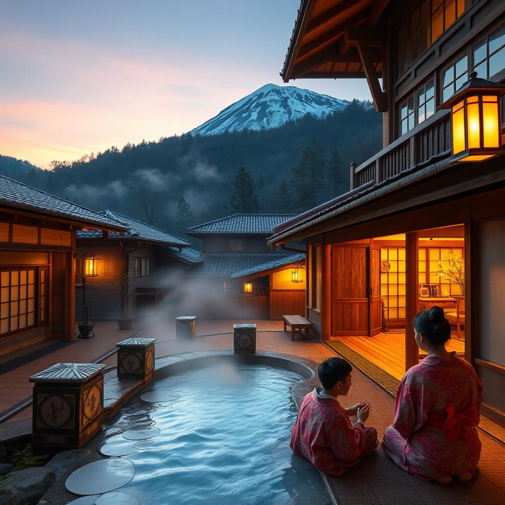 쿠사츠 온천 사진