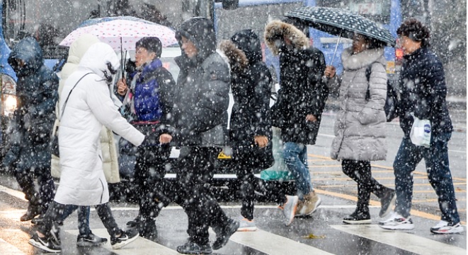 수도권 첫눈 첫대설