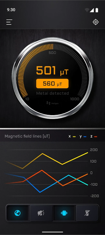 금속 탐지기, 금속 물체 식별