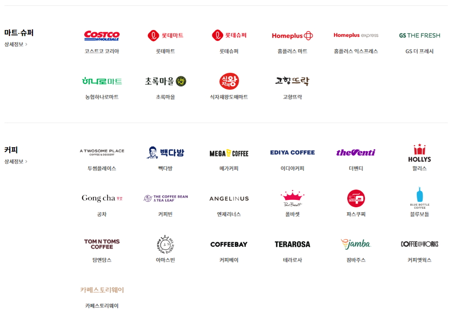 애플페이 사용가능한 매장 이미지