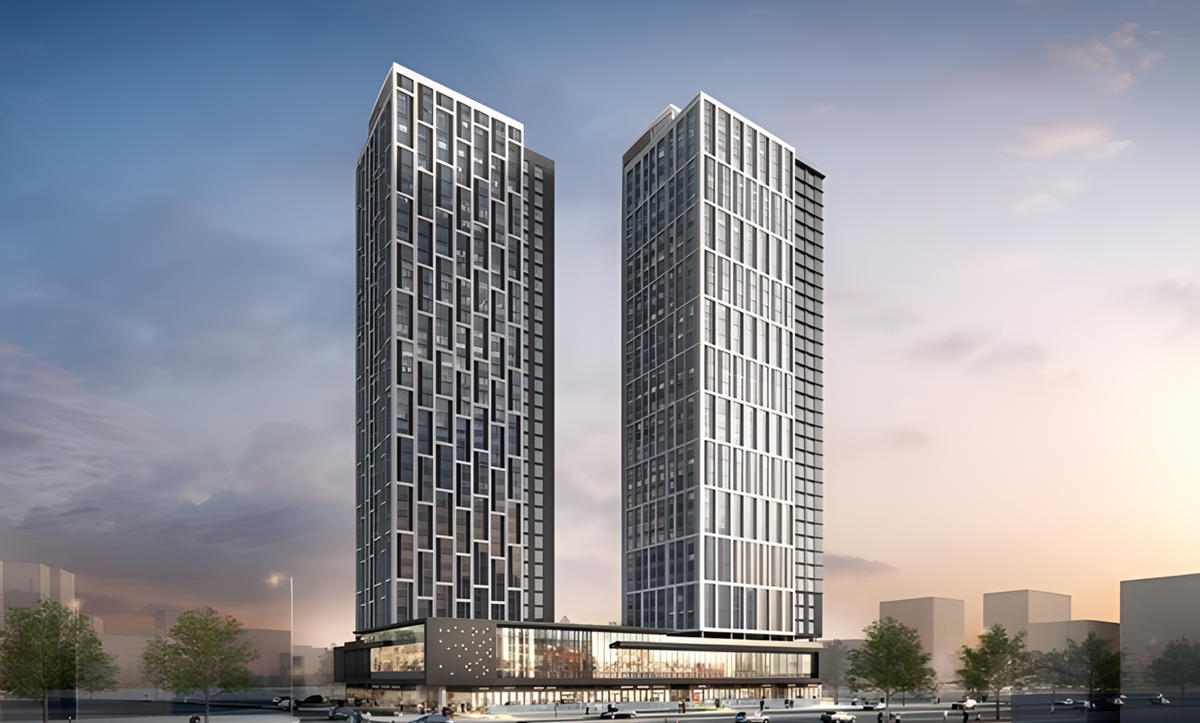 천호역 효성해링턴 조감도